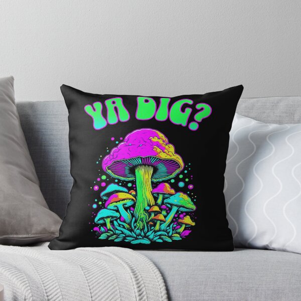 Item preview, Ya Dig? Retro 70s Mushrooms designed and sold by 5PointsDigital.