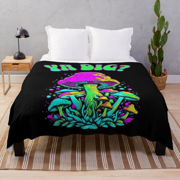 Item preview, Ya Dig? Retro 70s Mushrooms designed and sold by 5PointsDigital.