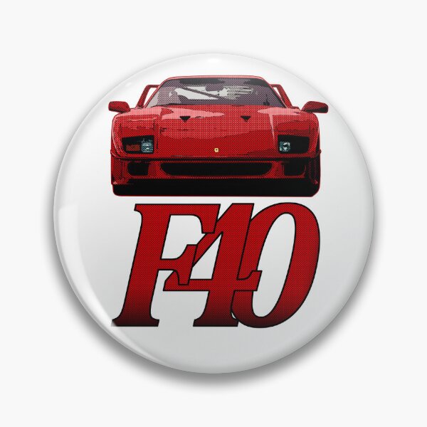Item preview, Ferrari F40 T-Shirt designed and sold by VFTSMotorsport.
