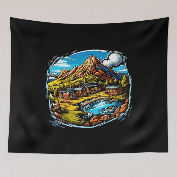 Item preview, Landscape - Illustration designed and sold by MrERNST.