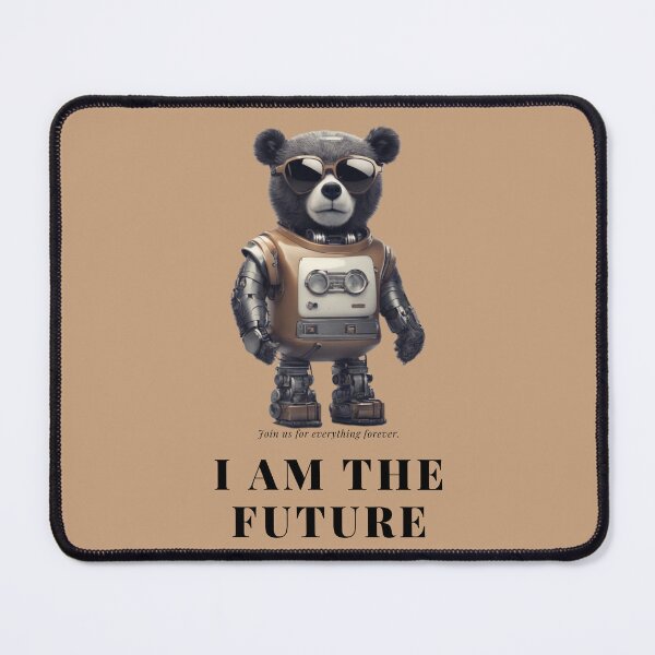 Item preview, Future Forward Cool Bear Art Model  designed and sold by ALITTLETOWN.