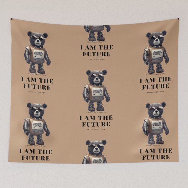 Item preview, Future Forward Cool Bear Art Model  designed and sold by ALITTLETOWN.
