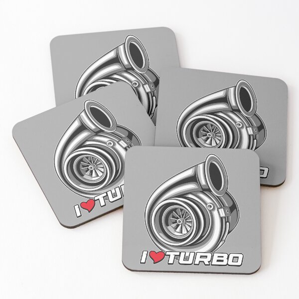 Item preview, I Love Turbo (High Polish) designed and sold by JioojiProject.