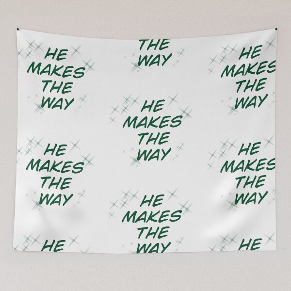 Item preview, He Makes The Way  designed and sold by lillyaura-art.
