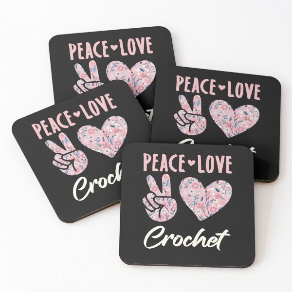 Item preview, Peace Love Crochet designed and sold by jaygo.