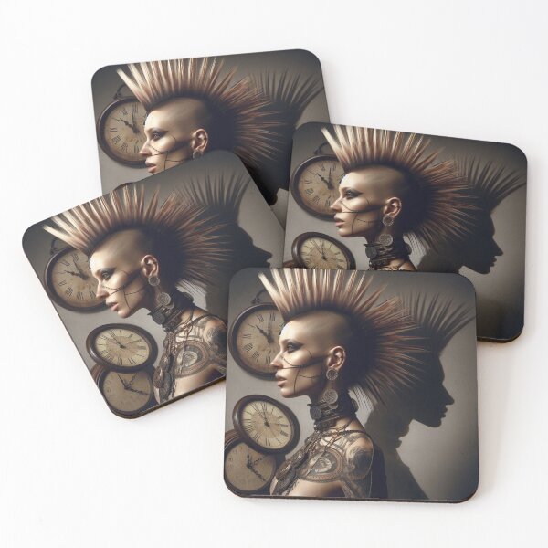 Item preview, Punk Mohican and   Mohawk      designed and sold by AiPoliviosArt.