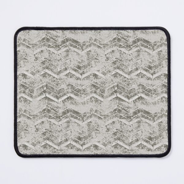 Item preview, Zig zag concrete woodblock print designed and sold by Alessandro Remo Mazzoni Remotextiles.