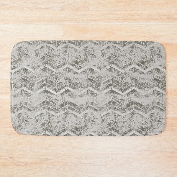Item preview, Zig zag concrete woodblock print designed and sold by Alessandro Remo Mazzoni Remotextiles.