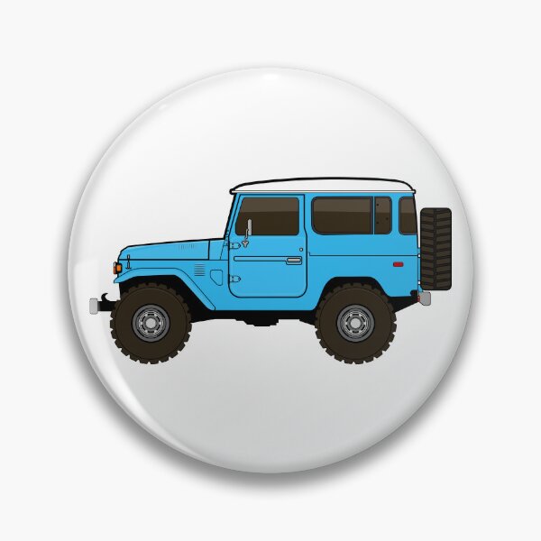 Item preview, fj40 Land Cruiser blue designed and sold by -oddlyeven-.
