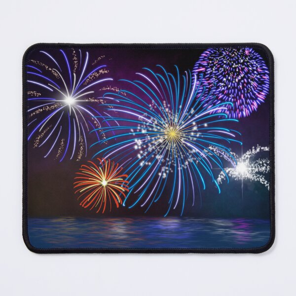Item preview, Fireworks Blooming on the Night Sky designed and sold by LJArtworkDesign.