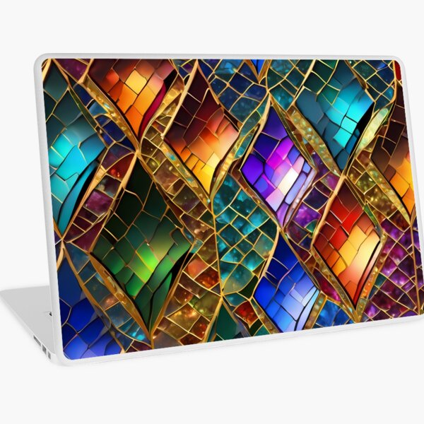 Item preview, Modèle de mosaïque de verre vibrant designed and sold by denzoART.