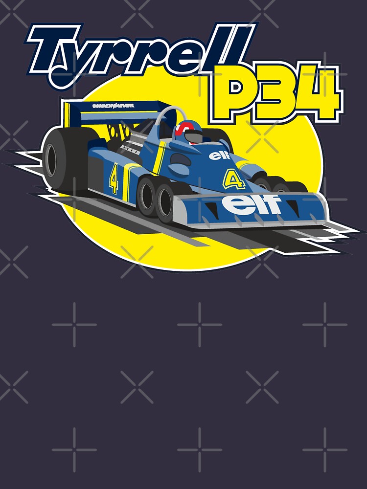 Tyrrell P34 by SpeedFreakTees