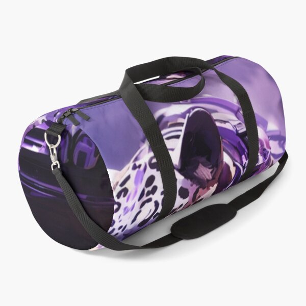 Item preview, Punk Jaguar on Purple Background designed and sold by BitPunk.