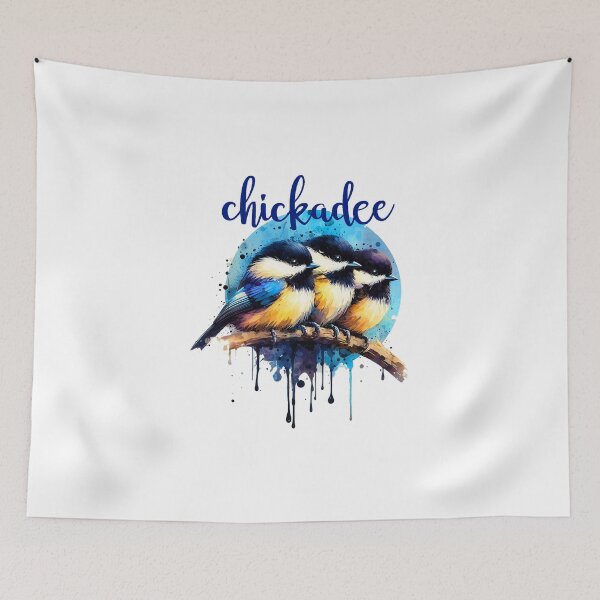 Item preview, Chickadee Trio designed and sold by BillygoatHollow.
