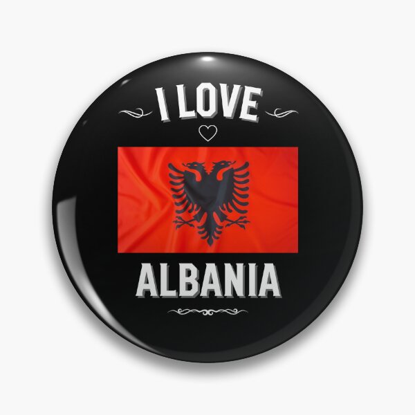 Item preview, I Love Albania designed and sold by LoveMyRoots.