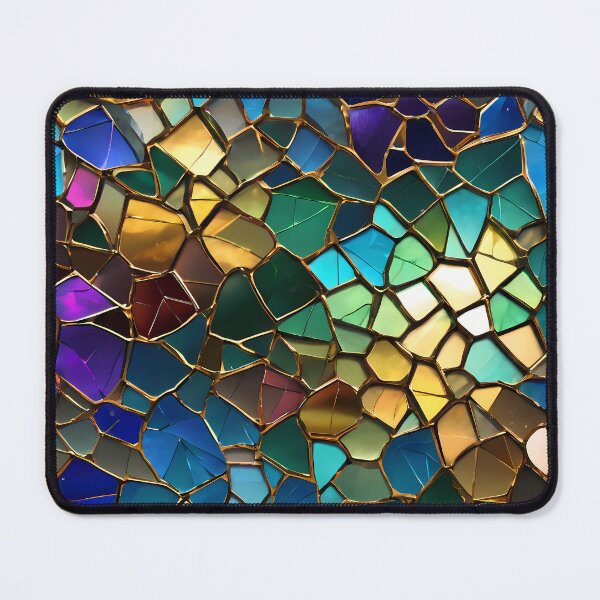 Item preview, Vibrant Glass Mosaic Pattern designed and sold by Kittyzens.
