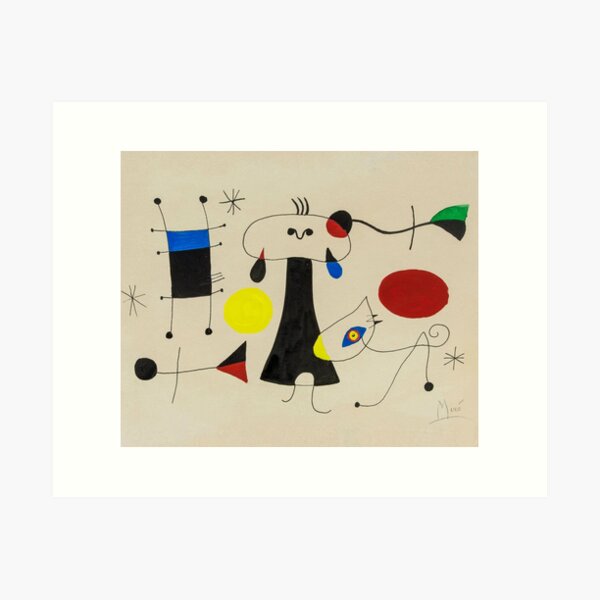 Item preview, Joan miro artwork joan miro paintings joan miró joan miro dessin designed and sold by Amy-Hamilton.
