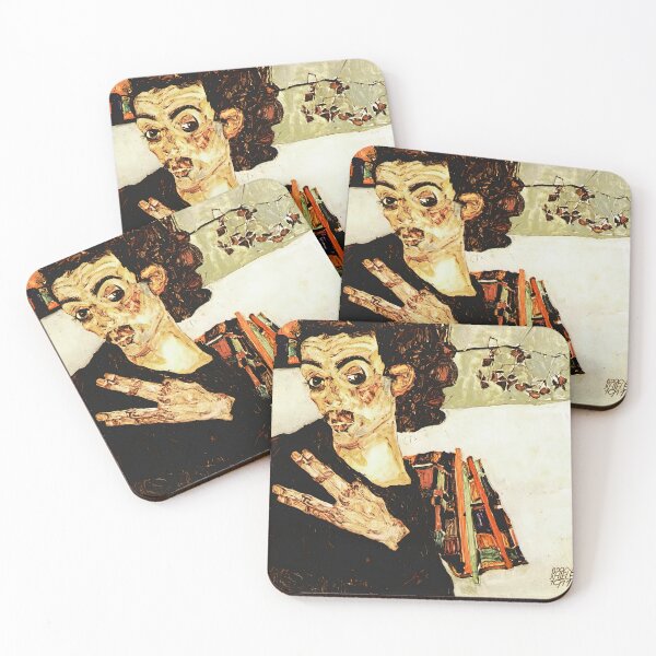Item preview, egon schiele best paintings, egon schiele artwork designed and sold by marti-oryo.