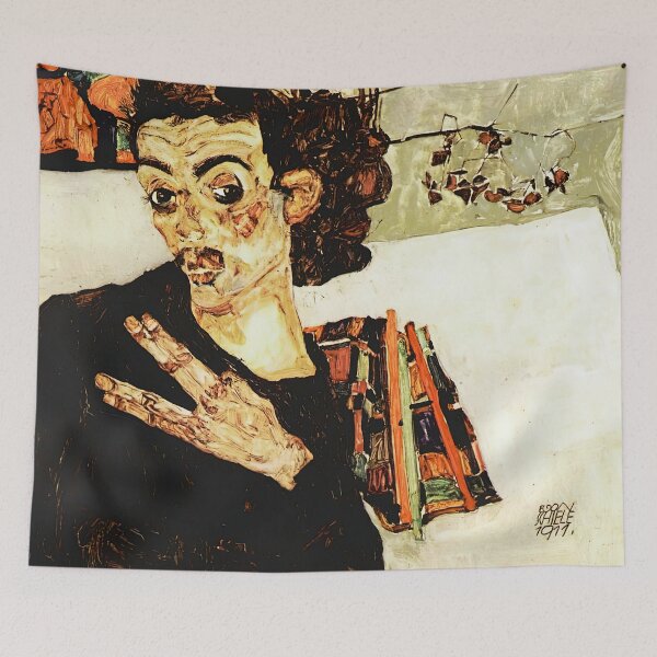 Item preview, egon schiele best paintings, egon schiele artwork designed and sold by marti-oryo.