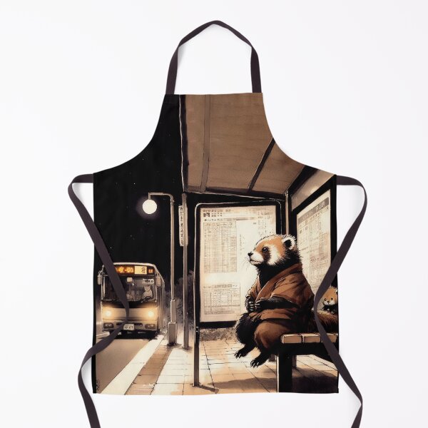 Item preview, Tanuki Bus Stop designed and sold by Joako Zeta.