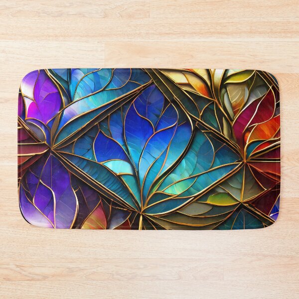 Item preview, Vibrant Glass Mosaic Pattern designed and sold by Kittyzens.