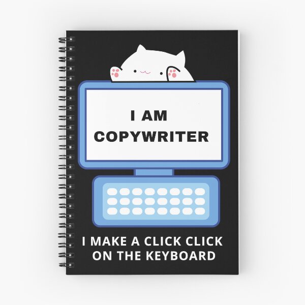 Item preview, I am a copywriter  designed and sold by CyleNTT.