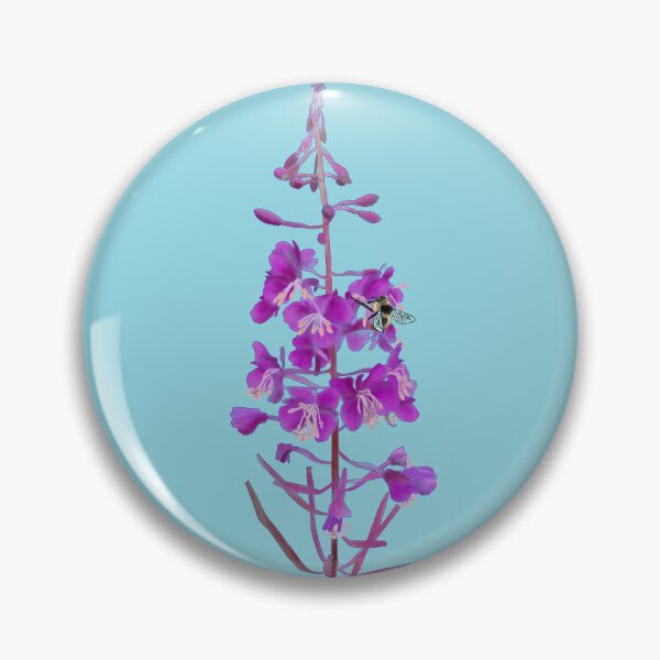Item preview, fire weed and bee designed and sold by Katlieidoscope.