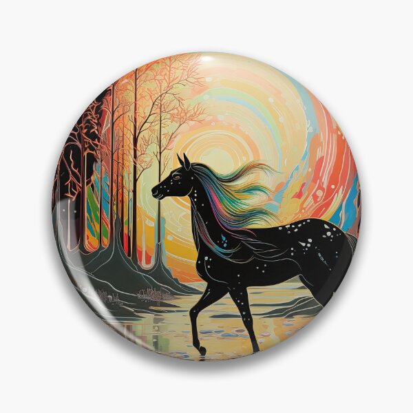 Artikelvorschau, Galopp bei Sonnenuntergang entworfen und verkauft von Pedra Panda.