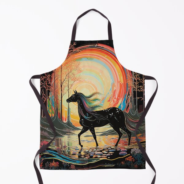 Artikelvorschau, Galopp bei Sonnenuntergang entworfen und verkauft von Pedra Panda.