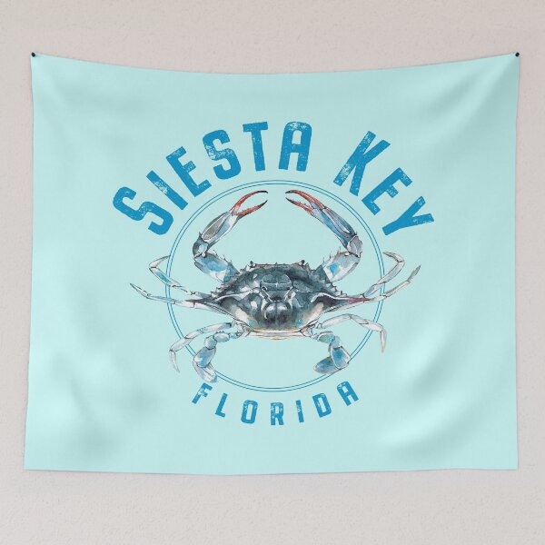 Item preview, Siesta Key Florida Blue Crab Design designed and sold by Futurebeachbum.