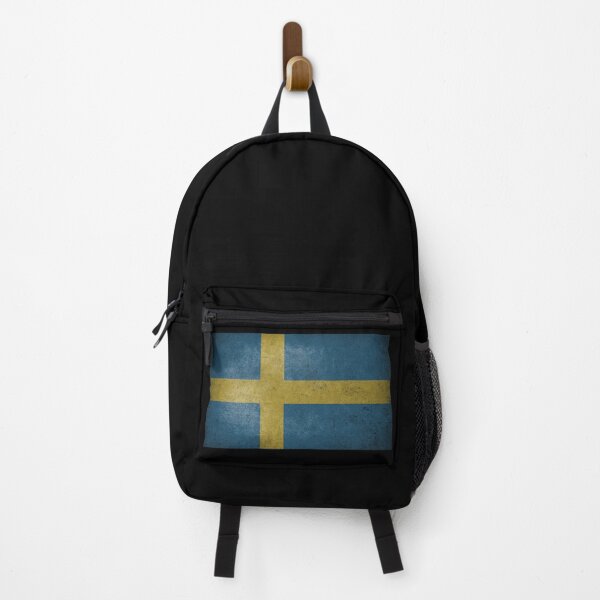 Item preview, Distressed, Old, Faded & Worn Flag of Sweden (Sveriges flagga) designed and sold by STUDIO-72.