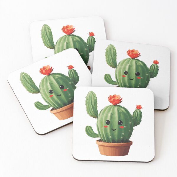 Item preview, A cute cactus comic icon style vector illustration designed and sold by WhiteDoveArt.