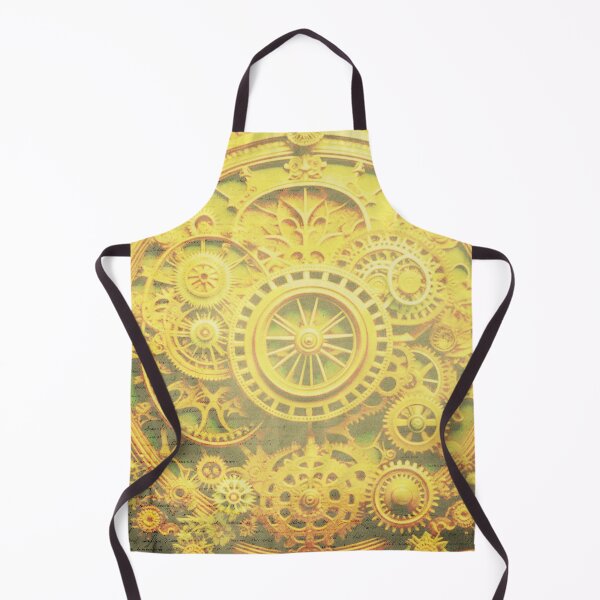 Item preview, Vintage Steampunk Gears and Script designed and sold by Sarah Wainwright.