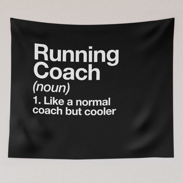 Item preview, Running Coach Funny Definition Trainer Gift Design designed and sold by yesqueen.