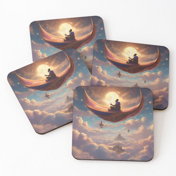 Item preview, Genie on magical carpet ride designed and sold by Jazarian23.