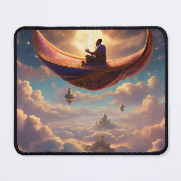Item preview, Genie on magical carpet ride designed and sold by Jazarian23.