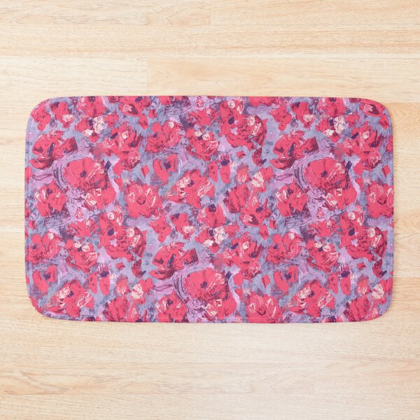Item preview, Brush work roses pink red designed and sold by Alessandro Remo Mazzoni Remotextiles.