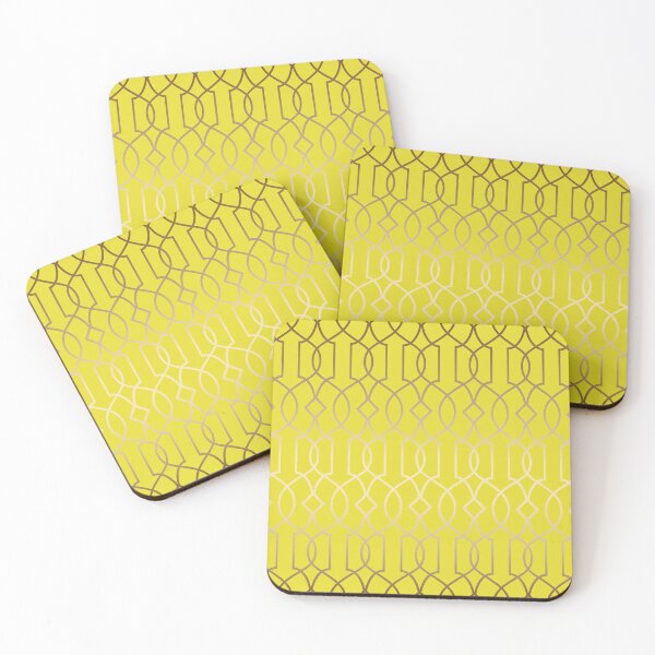 Item preview, Bright Yellow Art Deco Pattern designed and sold by ArDecoS.