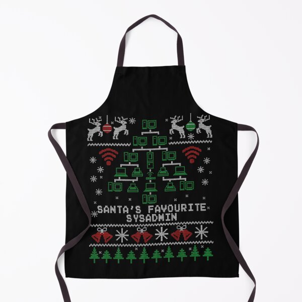 Item preview, Santa's Favourite Sysadmin Christmas for IT Professionals designed and sold by Nerd Shizzle.