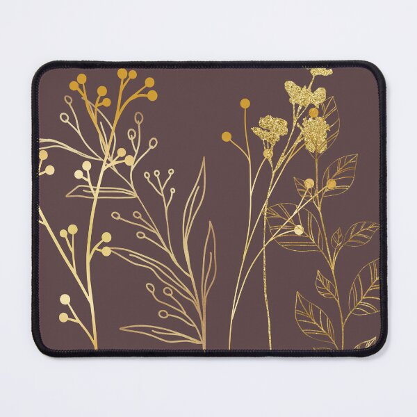 Item preview, Mauve Brown Delicate Floral Pattern  designed and sold by ArDecoS.