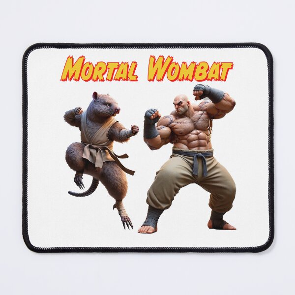 Item preview, Mortal Wombat - Street-fighting Rodent designed and sold by Matthew Kinnersly.