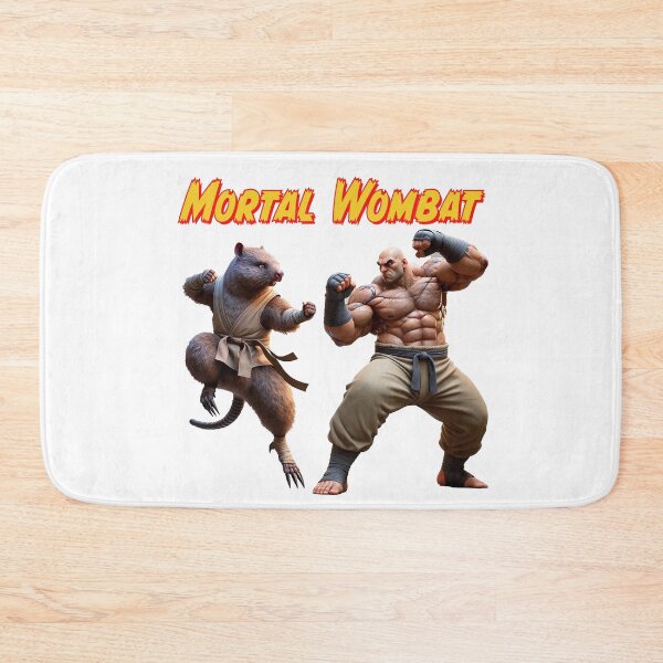 Item preview, Mortal Wombat - Street-fighting Rodent designed and sold by Matthew Kinnersly.