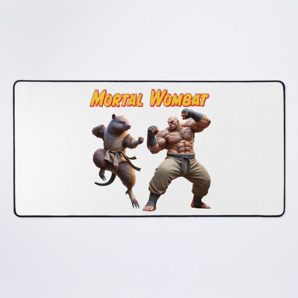 Item preview, Mortal Wombat - Street-fighting Rodent designed and sold by Matthew Kinnersly.
