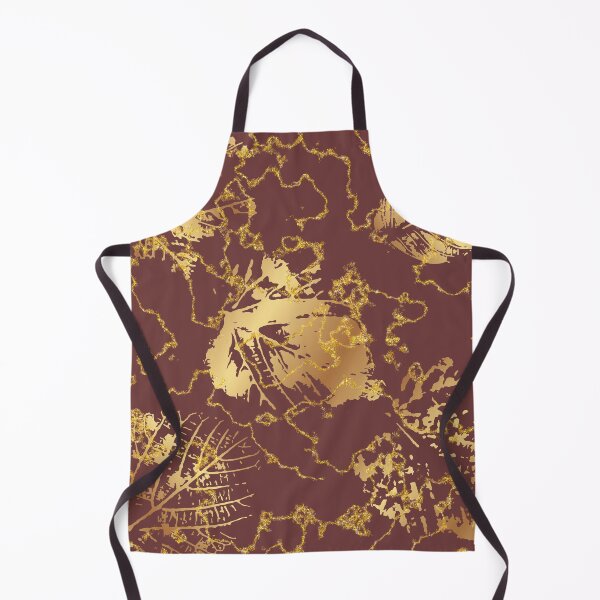 Item preview, Brown Art Deco Leaves designed and sold by ArDecoS.