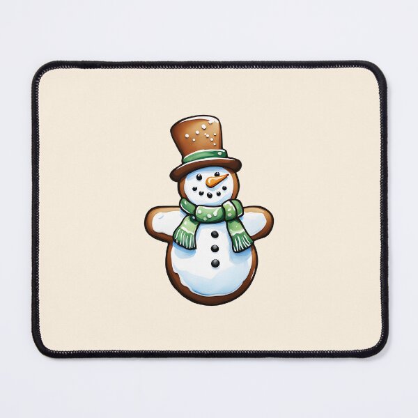 Item preview, Snowman Gingerbread Cookie designed and sold by PixelsNonstop.