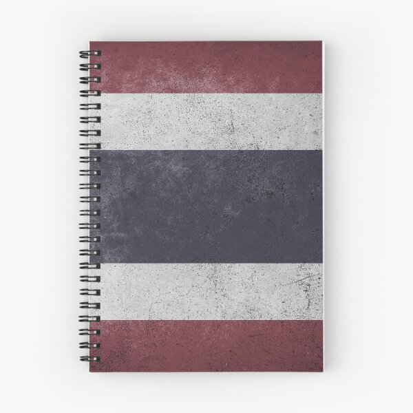 Item preview, Distressed, Old, Faded & Worn Flag of Thailand (ธงไตรรงค์) designed and sold by STUDIO-72.
