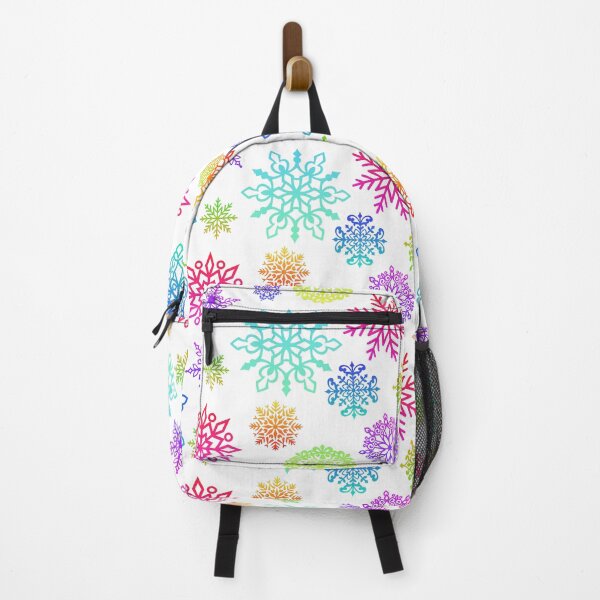 Item preview, Large Rainbow Snowflakes Seamless designed and sold by PeaceZenJoy.