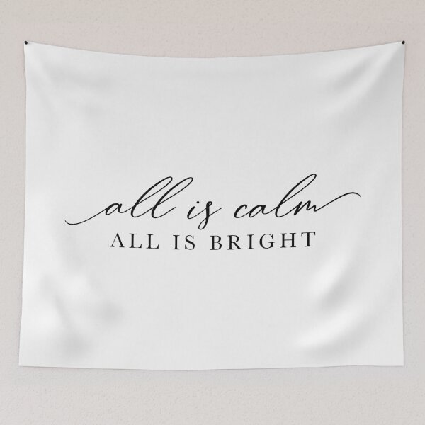 Item preview, All Is Calm All Is Bright designed and sold by EsteticaVerus.