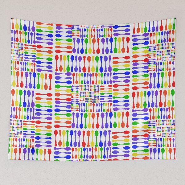 Artikelvorschau, Regenbogen-Spoonie entworfen und verkauft von ChronicCrafty.
