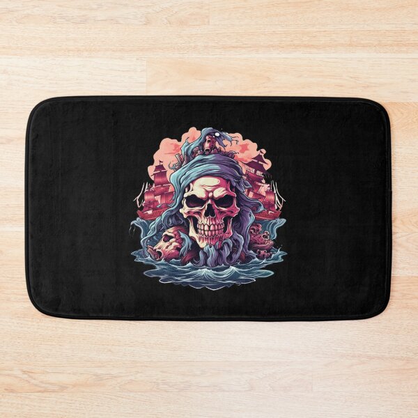 Item preview, Pirate Ship Pirate Skull designed and sold by Nightarcade.
